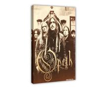 HJUKKM Poster de musique Opeth Blackwater Park (2) sur toile pour décoration de chambre à coucher, bureau, chambre, cadeau 20 x 30 cm