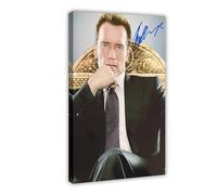 HJUKKM Poster sur toile Arnold Schwarzenegger - Décoration pour chambre à coucher, bureau, chambre - Cadeau - 20 x 30 cm