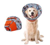 Hjumarayan Colerette pour Chien Anti Lechage - Collerette Souple Chien Collerette Anti Lechage pour Gros Chiens, pour Cicatrisation des Plaies, Empêcher de Mordre ou de Gratter (Rouge XL)