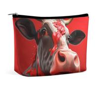 HJUQNGF Rustic Lodge Bear Trousse de toilette portable de grande capacité Trousse de maquillage de voyage Organiseur de maquillage pour shampooing, après-shampoing et brosses de maquillage, Animaux