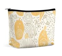 HJUQNGF The Fish Are Swimming Around Trousse de toilette portable de grande capacité Trousse de maquillage de voyage Organiseur de maquillage pour shampooing, après-shampoing et brosses de maquillage,