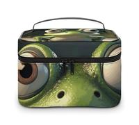 HJUQNGF Trousse de maquillage portable pour une gamme de créatures marines, trousse de toilette de grande capacité, trousse de maquillage de voyage, organisateur de maquillage pour shampooing,