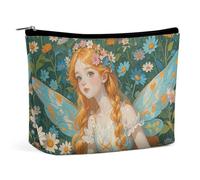 HJUQNGF Trousse de toilette portable avec motif chat d'art moderne du milieu du siècle, grande capacité, trousse de maquillage de voyage, organisateur de maquillage pour shampooing, après-shampoing