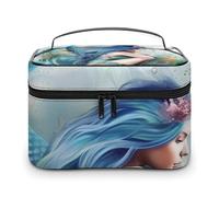 HJUQNGF Trousse de toilette portable avec symboles de salsa mexicaine - Grande capacité - Trousse de maquillage de voyage - Organisateur de maquillage pour shampooing, après-shampoing et brosses -