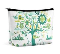 HJUQNGF White Swan in Love Trousse de toilette portable de grande capacité Trousse de maquillage de voyage Organiseur de maquillage pour shampooing, après-shampoing et brosses de maquillage, Avec