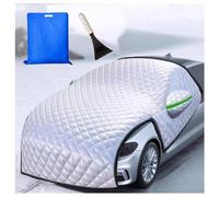 HJXBD888 Épaissie et allongée Bache Pare Brise Anti Givre Très Grand 230x250 cm Film d'aluminium Tissu Protege Pare Brise pour Voiture Anti Givre, Neige, Glace