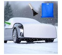 HJXBD888 Épaissie et allongée Protection Pare Brise Hiver Très Grand 230x250 cm Film d'aluminium Tissu Universelle Films de Protection Antigel pour Le DéGlaçAge Hiver