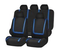 HJXCFUCDV Housse Siege Voiture, pour BMW Serie 1 E87 F20 E46 Tuning E60 X5 E53 F30 E70 Avant Arrière Ensembles Housses Siège, Respirant Toutes Saisons, Accessoire Voiture,D