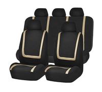 HJXCFUCDV Housse Siege Voiture, pour BMW Serie 1 E87 F20 E46 Tuning E60 X5 E53 F30 E70 Avant Arrière Ensembles Housses Siège, Respirant Toutes Saisons, Accessoire Voiture,E