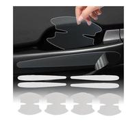 HJXCFUCDV Protection Poignée de Porte Voiture, pour VW Golf 6 GTI Golf 7 Golf 7 GTI Golf TDI Golf Sportsvan Fibre de Carbone Anti-Rayures Autocollant Film Protecteur Look Sportif,B