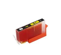 HJXcTRH Cartouche d'encre Compatible Compatible avec imprimantes à Jet d'encre 655 et 655XL, Compatible avec Deskjet Ink Advantage 3525 4615 4625 5525 6520 6525(1pcs-Yellow)