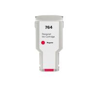 HJXcTRH Cartouche d'encre Compatible Compatible avec Jet d'encre Couleur HP764, Compatible avec modèles DesignJet T3500 C1Q17A C1Q16A C1Q13A C1Q14A(1PCS M-300ML)