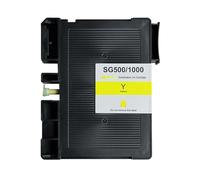 HJXcTRH Cartouche d'encre de Sublimation SAWGRASS SG500 SG1000 avec Puce Plug and Play Compatible Compatible avec SG500 SG1000 et modèles similaires(Y 1PC)