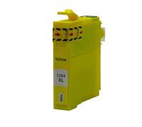 HJXcTRH Cartouche d'encre Jet d'encre Couleur Compatible T1291 T1292 T1293 T1294 Compatible avec imprimante Stylus SX535WD SX435W SX525WD SX235W(2PCS Yellow)