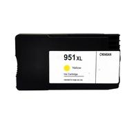 HJXcTRH Cartouches d'encre à rendement Compatible Compatible avec Officejet Pro 8100 8600 8610 8620 8630 251dw 276dw 950XL 951XL 950 951(Yellow)