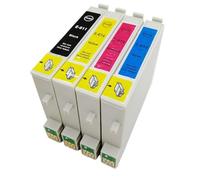 HJXcTRH Cartouches d'encre compatibles T0611 E-611, Compatible avec Stylet D68 D88 DX3800 DX3850 DX4200 DX4250 DX4800 DX4850 et Plus(One Set)