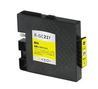 HJXcTRH Cartouches d'encre GC21 compatibles Compatible avec imprimantes GX-3000S 3000SF 3050SFN, Encre pigmentée complète(1pcs-Yellow)
