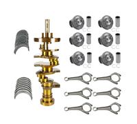 HJXcTRH Composants de Moteur Compatible avec bielles de Vilebrequin 30L AJ126 V6, Segments de Piston, roulements Principaux et de bielle de Vilebrequin compatibles avec Le Moteur AJ126