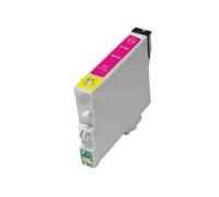 HJXcTRH Jeu de Cartouches d'encre compatibles T0441, T0442, T0443, T0444, Compatible avec Stylet C64, C66, C84, C84N, C84WN, C86, CX3600, CX3650, CX4600, CX6400, CX6600(4PCS Magenta)