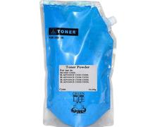 HJXcTRH Poudre de Toner 1000 g GPR-53 NPG-67 C-EXV49 avec Support Compatible avec Les modèles d'imprimante IRC3025 C3025i C3320 C3320i C3325i C3330i C3520i C3525i C3530i GPR53 NPG67 CEXV49(Cyan 500g)