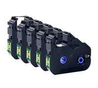 HJXcTRH Ruban Étiquette Compatible avec - Mk2600 Mk2500 Mk2100 Mk2000 Mk1500 Mk1100 Mark 1 Pro M-11C LB-200BK MK-RS100B PT-200BK