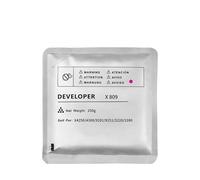 HJXcTRH Support d'encre en Fer X809 X804, Compatible avec X4250 4300 9201 9251 3220 3280, 250g X809 X804(Magenta)