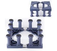 HJYBFA Socle de Support Multifonctionnel pour Appareil Lourd amélioré pour sèche-Linge réglable 46-70 cm avec 4/8/12 Pieds Solides Anti-Vibrations cuisinière télescopique