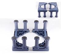HJYBFA Socle de Support Multifonctionnel pour Appareil Lourd amélioré pour sèche-Linge réglable 46-70 cm avec 4/8/12 Pieds Solides Anti-Vibrations cuisinière télescopique