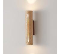 HJYCLFAZU Applique Murale LED Nordique en Pierre Naturelle, éclairage vers Le Haut et vers Le Bas, Style Art Déco, Applique en Bois, Spots de 10 W pour Salon, Chambre ou Couloir.