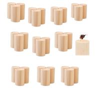 HJYDGJ Lot de 30 petits diffuseurs d'arômes en bois pour lutter contre les moustiques - En bois - Pour huiles essentielles - Fabriqué à la main - Bois diffusant du parfum