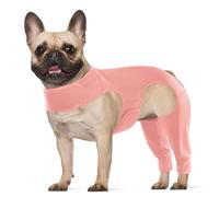 Hjyokuso Combinaison de récupération pour chien, protection chirurgicale des jambes, manchon anti-léchage pour patte arrière, protecteur de coude, empêche le léchage et les morsures, évite l'infection