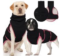 Hjyokuso Manteau Chien avec Capuche Apaisante, Veste Anti-Anxiété, Gilet Relaxant avec Couvre-Oreilles, Pull pour Petits Moyen Grande Taille, Vêtement Anti-Stress