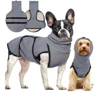 Hjyokuso Manteau Chien avec Capuche Apaisante, Vestes Anti-Anxiété pour Chiens, Gilet Relaxant Chien avec Couvre-Oreilles, Pull Chien pour Petits Moyen Grande Taille, Vetement Chien,Gilet Anti-Stress