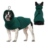 Hjyokuso Veste Anti-Anxiété pour Chien, Manteau Chien avec Capuche Apaisante, Gilet Relaxant Chien avec Couvre-Oreilles, Gilet Anti-Stress pour Le Tonnerre, Les Feux d'artifice, Les Voyages - XL
