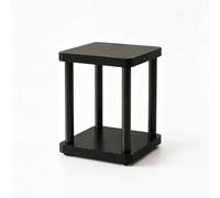 HJYXXSR Support D'enceinte sur Pied Robuste, Colonne en Métal, Support De Base De Machine Multimédia Double Couche, Adapté Aux Cinémas Maison Et Aux Studios D'enregistrement 40cm/15.7in