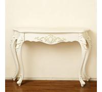 HJYXXSR Table Console d’entrée Vintage - Style Victorien - Table de canapé du Hall d’entrée avec Pieds - Meubles décoratifs - Affichage élégant Gold Trim 100 * 30 * 86cm/39.4 * 11.8 * 33.9in