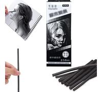 HJYZY Charbon de saule pour esquisses et dessins, 3-8 mm.