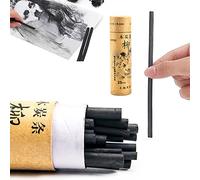HJYZY Lot de 25 fusains en osier pour croquis et dessin, 5 à 8 mm de diamètre