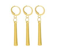 HJYZY Lot de 3 boucles d'oreilles Anime Roronoa Z. Cosplay Strawhats One P