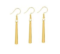 HJYZY One P. Roronoa Zoro Lot de 23 crochets de boucles d'oreilles pour cosplay Doré, Zinc