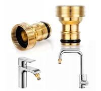 HJZHII Gardena Lot de 4 adaptateurs universels pour robinet d'arrosage