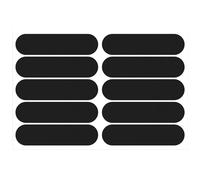 HJZHII Lot de 10 autocollants réfléchissants pour casque de moto, film réfléchissant pour la sécurité nocturne, réflecteurs universels rétro, pour améliorer la visibilité et la sécurité