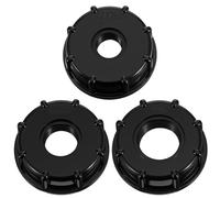 HJZHII Lot de 3 bouchons d'adaptateur IBC, 3 tailles, bouchon d'adaptateur IBC, bec de réservoir pour réservoir d'eau de 1000 l, 1 pouce, 3/4 ", 1/2"