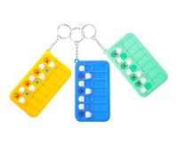 HJZHII Lot de 3 tableaux de rappel pour les personnes âgées, outils portables pour le TDAH pour enfants, planificateur visuel quotidien pour sac d'école, pendentif amovible, tableau de planification