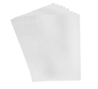 HJZHII Stabilisateur soluble dans l'eau pour broderie, stabilisateurs autocollants A5 pour broderie à la machine et couture à la main, transparent, 20,8 x 15 cm (8)