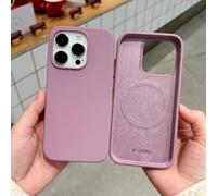 HJZSZX Coque en Silicone Liquide magnétique sans Fil pour iPhone 13 Pro Max (Couleur : Cassis)