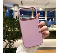 HJZSZX Coque magnétique en Silicone Liquide pour iPhone 16 Pro avec intérieur floqué (pour iPhone 16 Pro/Cassis)