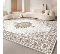 HJZSZX Machine à Tapis Floral léger et Luxueux, adaptée aux Salons, Chambres, Bureaux et décoration intérieure (80 x 160 cm (2,6 x 5,3 pi) / JSJR Lavable 1)