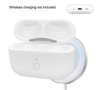 HK&Hanker A003P Boîtier de charge pour écouteurs Bluetooth compatible AirPods Pro 2/AirPods Pro 680 mAh (chargeur USB-C)