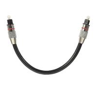 HK&Hanker Câble audio optique numérique de 1 m, câble audio à fibre optique SPDIF, fiche carrée pour TV, ordinateur, amplificateur, pro